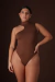 Body Musculosa Irregular Alba Chocolate