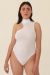 Body Musculosa Irregular Alba Blanco