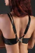 Amatrix Ouvert Underwire Black Bra on internet