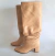 Bota Agnes cuero camel en internet