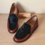 Mocasín SIN NOMBRE cuero marrón - MIO ZAPATOS