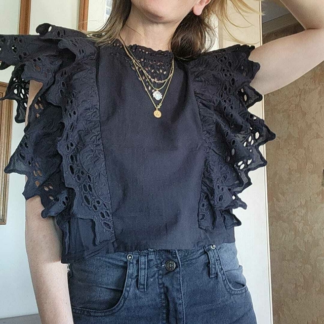 Blusa Lovely Negro thumbnail 2