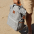 Mochila Chacarita Gris Tramado - comprar online