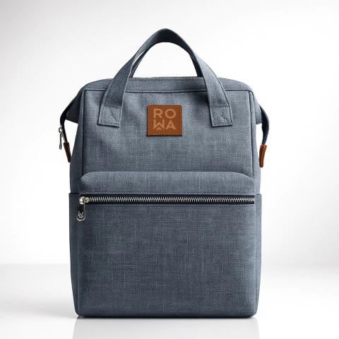 Mochila Liniers Azul Tramado - comprar online