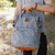 Mochila Chacarita Gris Tramado - Rowa Bags