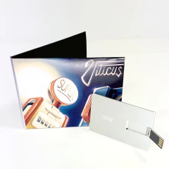 Pack + Tarjeta USB [desde 10 un] - Packaging CD