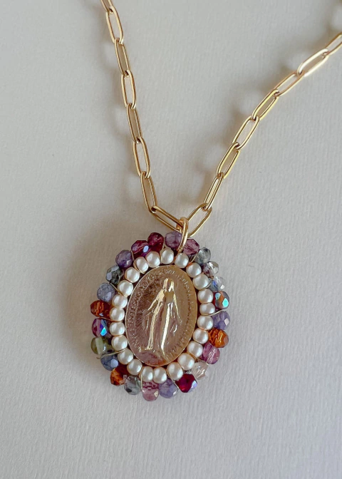 Imagen de Milagrosa Oval Dorada