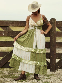 VESTIDO LARGO BOHO SAINT TROPEZ en internet