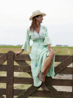 Vestido Largo Boho GLADIOLO