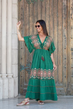 Vestido Largo Boho PENSAMIENTO en internet