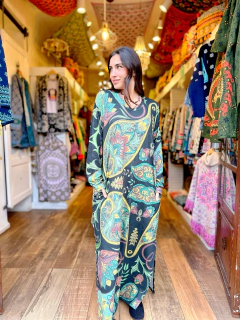 Vestido Lanilla con bolsillos - comprar online