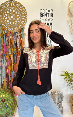 blusa Clavel - Shanti Hippie Chic