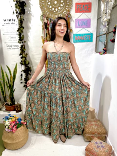 Vestido Largo Strapless