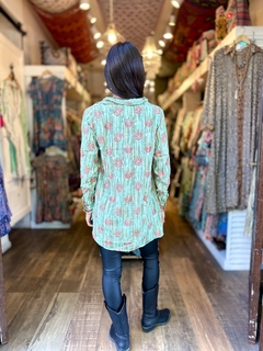 CAMISA SEDA FRESIAS - Shanti Hippie Chic