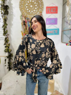 Imagen de Blusa Seda Amaranto