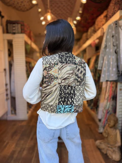 Chaleco Pach Seda Reversible