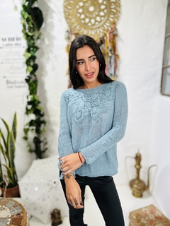 SWEATER MOAIR COMPASION Claros - comprar online
