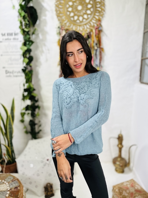 SWEATER MOAIR COMPASION Claros - comprar online