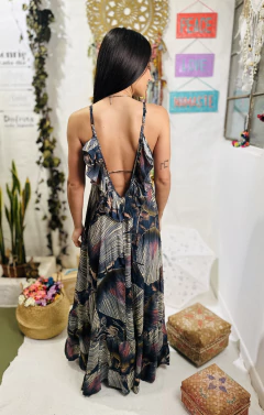 Vestido Largo Anahi Renacer Seda - tienda online