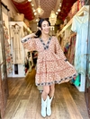 VESTIDO CORTO ALGODON