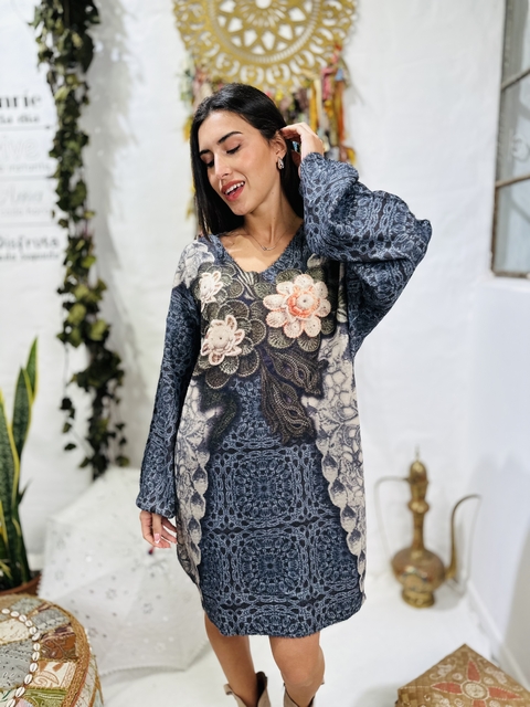 VESTIDO WINTER DESIGUAL