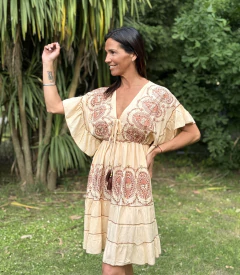 Imagen de VESTIDO CORTO BOHO IBIS