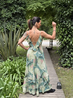 Vestido Largo Anahi Renacer Seda