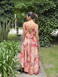 Vestido Largo Anahi Renacer Seda - tienda online