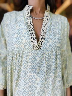VESTIDO LARGO ALGODON ANALIA - comprar online