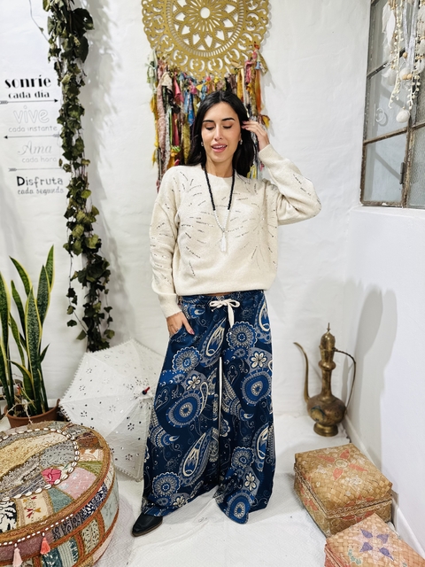Pantalon Lanilla Mandala - comprar online