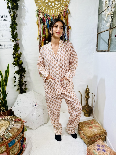 CONJUNTO PIJAMA ALGODON