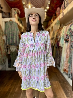 vestido corto duphata exclusivo