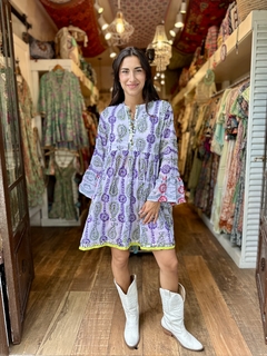 vestido corto duphata exclusivo - tienda online