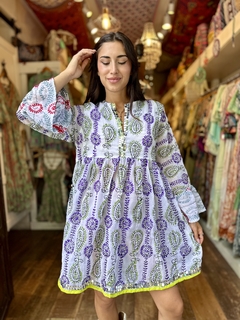 vestido corto duphata exclusivo - comprar online