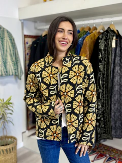 Chaqueta Indra Seda Reversible - Shanti Hippie Chic
