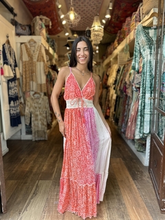 vestido largo lurex croye - Shanti Hippie Chic
