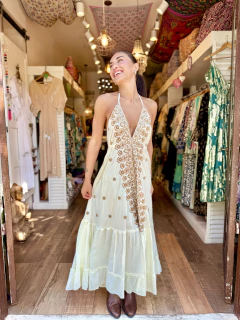 Vestido Largo White ona prem