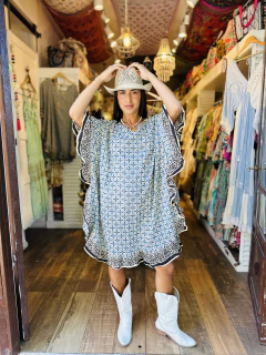 Tunica Espalda algodon print - Shanti Hippie Chic