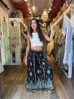 Imagen de Pantalon Devi Rayon negro