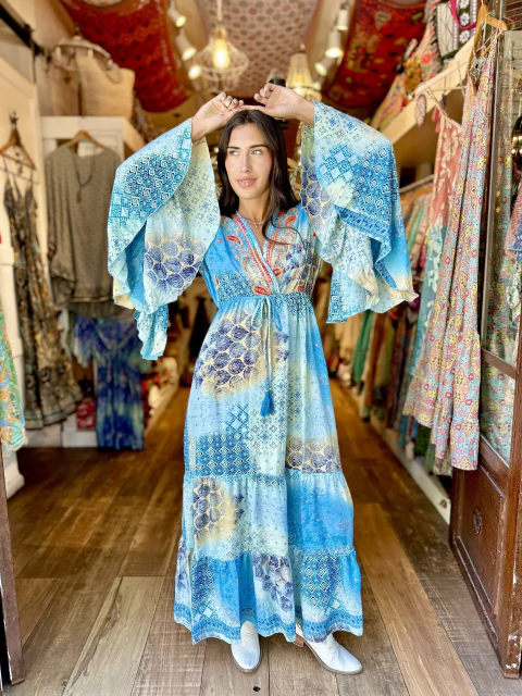 Vestido Largo mariposa Espejos - comprar online