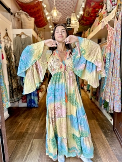 Vestido Largo mariposa Espejos - Shanti Hippie Chic