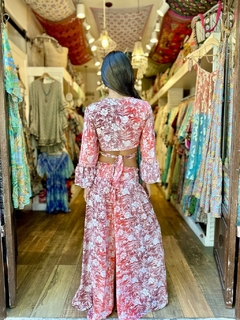 Blusa seda Hawai - tienda online