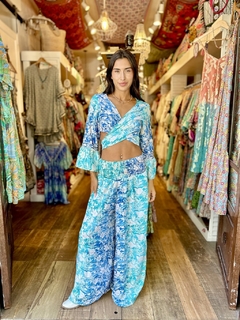 Blusa seda Hawai - Shanti Hippie Chic