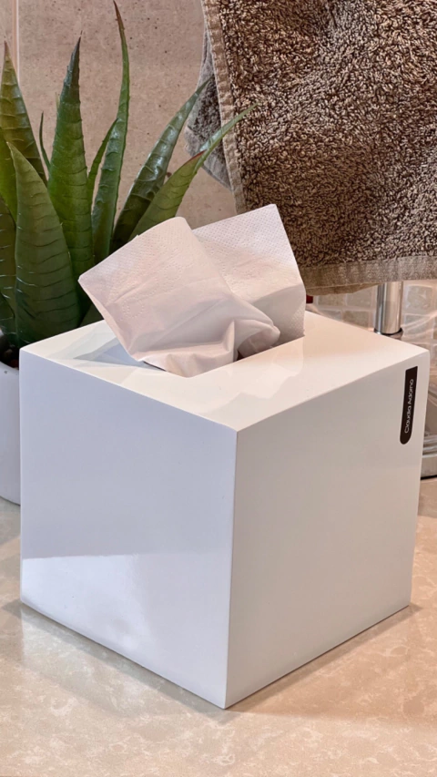 Portapapel tissue de resina