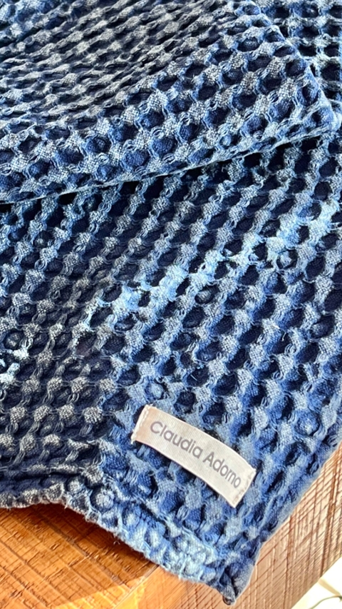 Repasador Waffle Azul