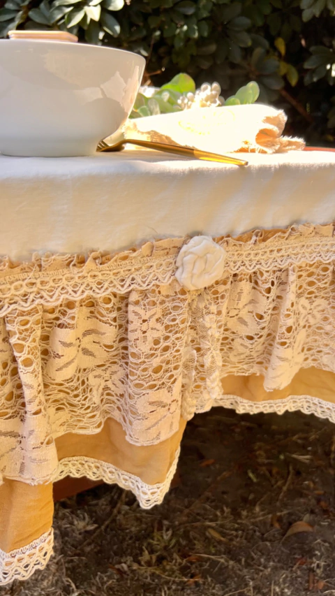 Camino Tussor Volado Ocre