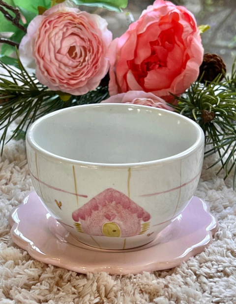 Bowl de porcelana con diseño