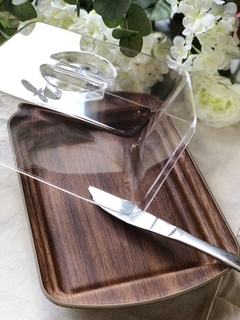 Bandeja símil madera
