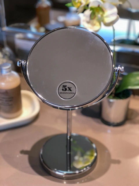 Espejo de mesa Cromo Chico