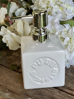 Dispenser de Jabón Blanco